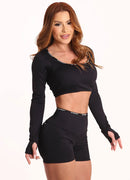 Blusa Superhot Adaptive Preto BL5590 UV80+