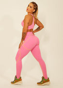 Calça Legging Superhot Comfy Rosa CAL5090