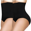 Calcinha De Compressão Modeladora Cintura Alta Emerald - Kit 2 Peças