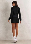 Shorts-Saia Superhot Soft Preto SKT5543 C/ Bolsos