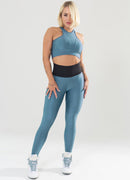 Top Superhot Gleam Azul Petróleo TOP5291