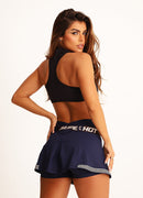 Shorts-Saia Superhot Fitt Azul Marinho SKT5501  UV50/80+