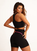 Bermuda com bolso Superhot Fitt Preto SH5494 UV50/80+