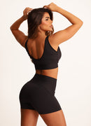 Short Superhot Fitt Preto SH5495 UV50/80+