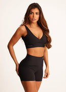 Short Superhot Fitt Preto SH5495 UV50/80+