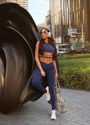 Top Superhot Comfy Azul Marinho TOP5521 UV50+