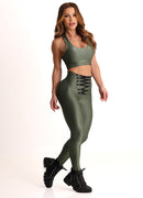 Top C/ Bojo Superhot Wet+ Verde Oliva TOP5559 UV50+