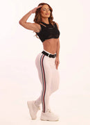 Legging Superhot Blackout Branco CAL5620 UV50+