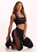 Legging Superhot Blackout Preto CAL5616 UV50+