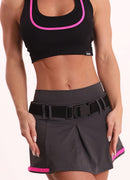 Short-saia Superhot Fitt Cinza SKT5604 UV50/80+